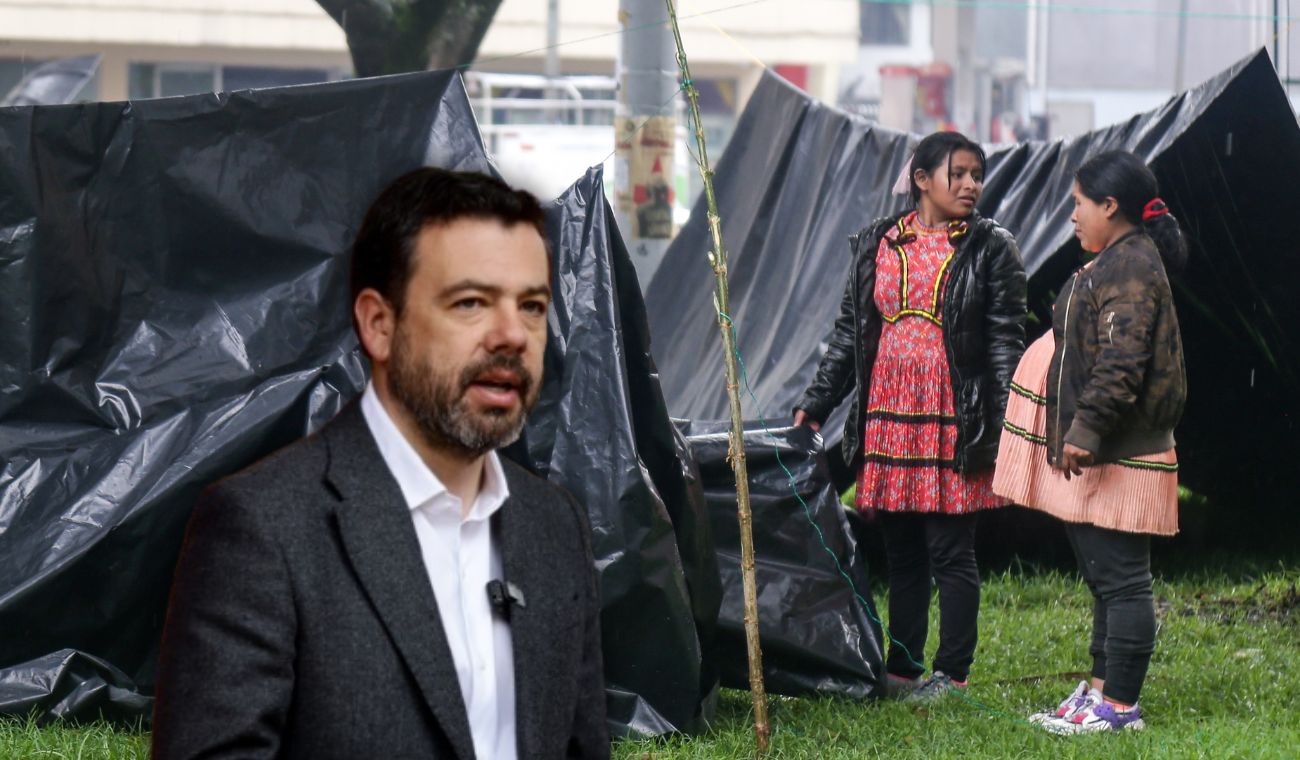 Indígenas se amañaron con el frío: algunos no volverán a su tierrita