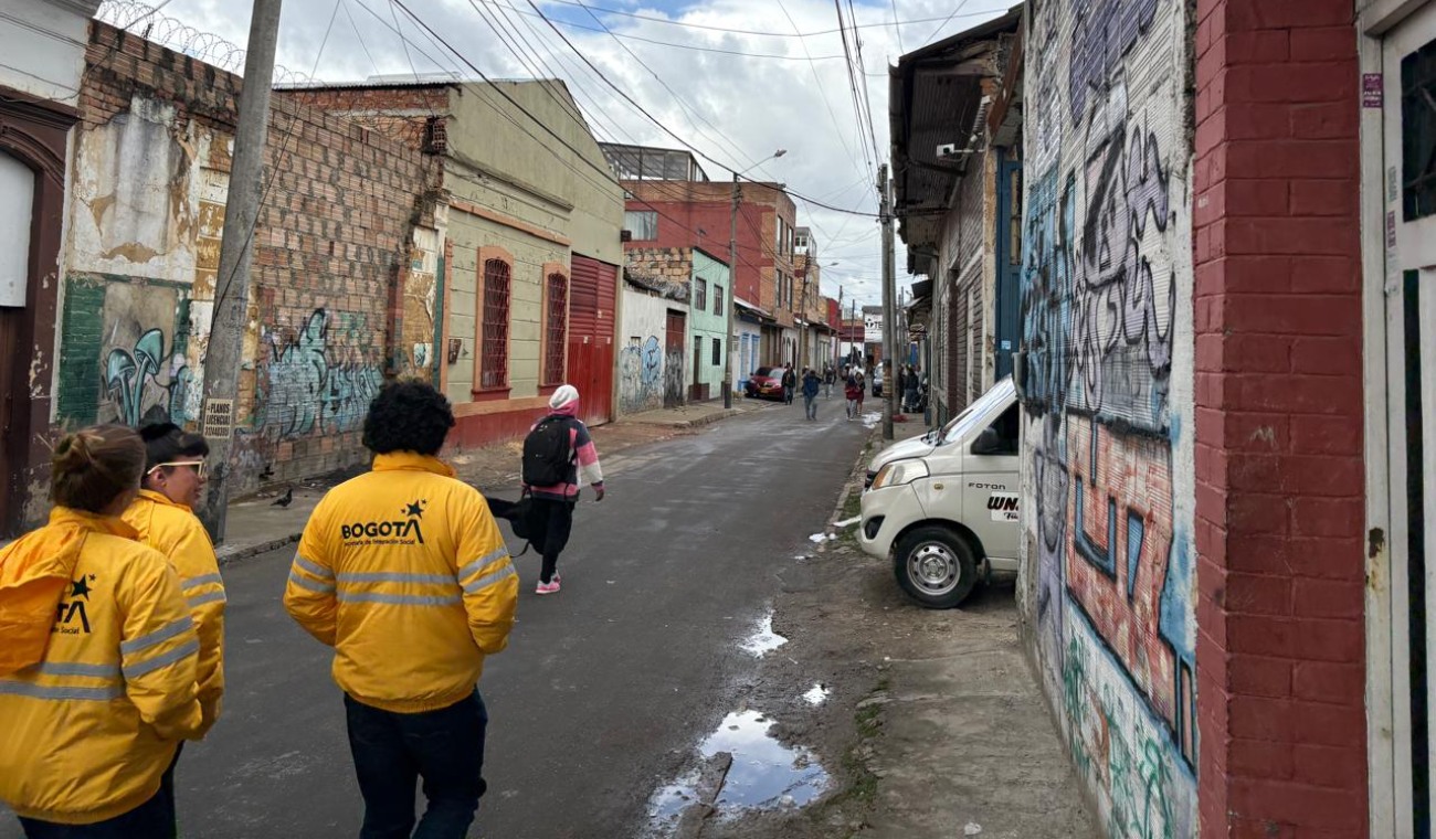 Barrio San Bernardo: 540 habitantes de calle están en una sola cuadra