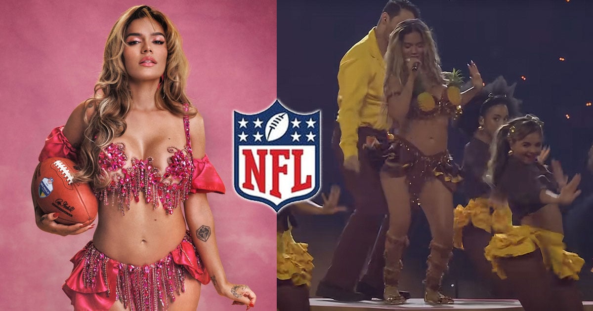 la primera colombiana en el show de la NFL Brasil