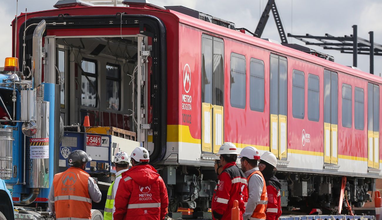 Cuándo comienzan las pruebas del primer tren del Metro de Bogotá