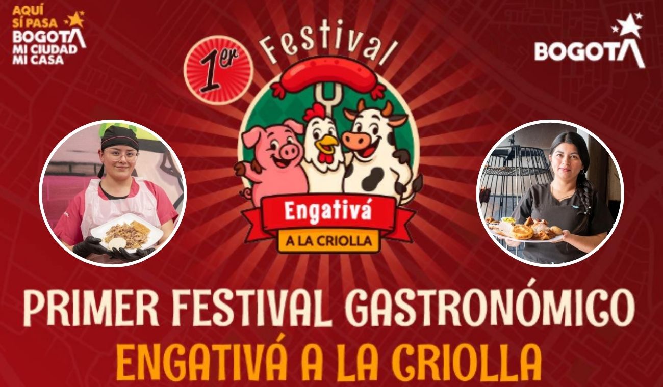 Amor, amistad y sabor criollo: Engativá celebra su primer festival gastronó