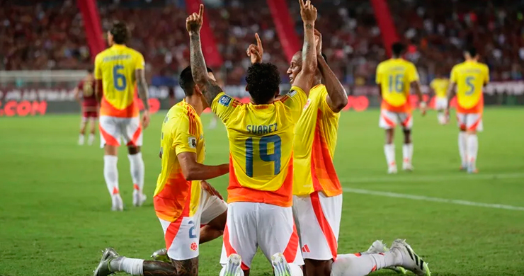 Colombia golea a Venezuela y frustra su sueño por la repesca al Mundial 2026