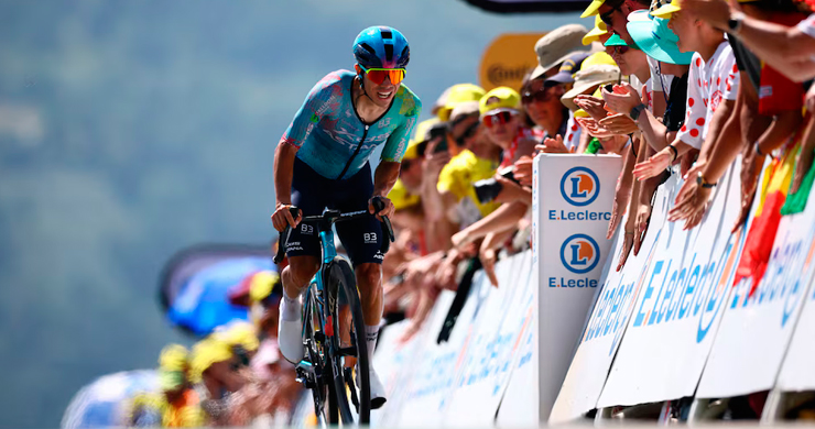 El colombiano Sergio Higuita se retiró de La Vuelta a España