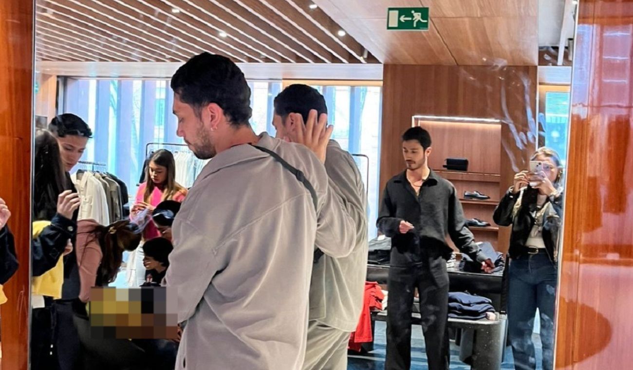 Susto en tienda de ropa: menor terminó herido por espejo