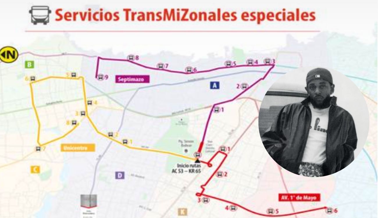 Concierto de Kendrick Lamar en Bogotá: rutas y recomendaciones