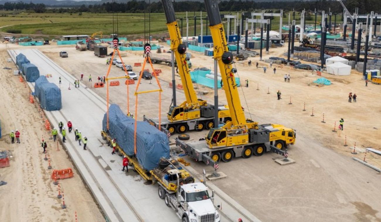 Metro de Bogotá quedó montado: llegaron máquinas para su mantenimiento Metro de Bogotá quedó montado: llegaron máquinas para su mantenimiento