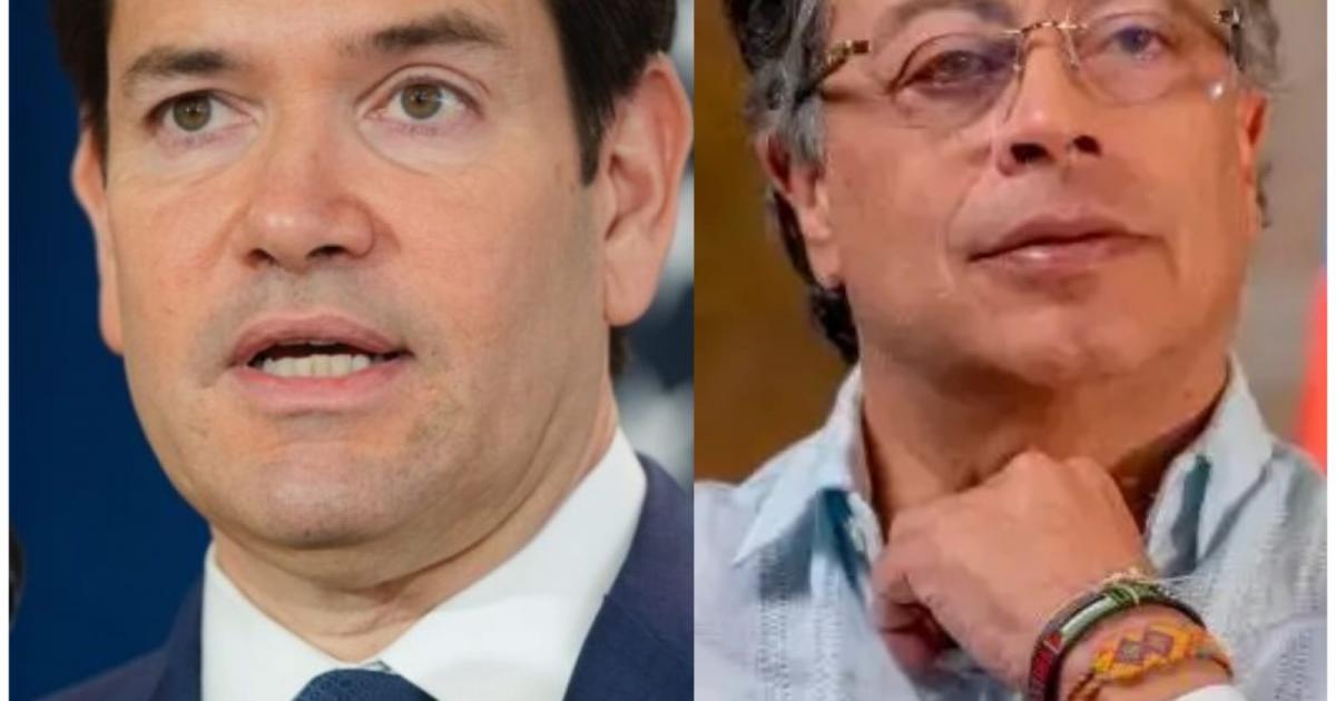 Petro acusa a Rubio y a Estados Unidos de ser amigos de los aliados Petro acusa a Rubio y a Estados Unidos de ser amigos de los aliados