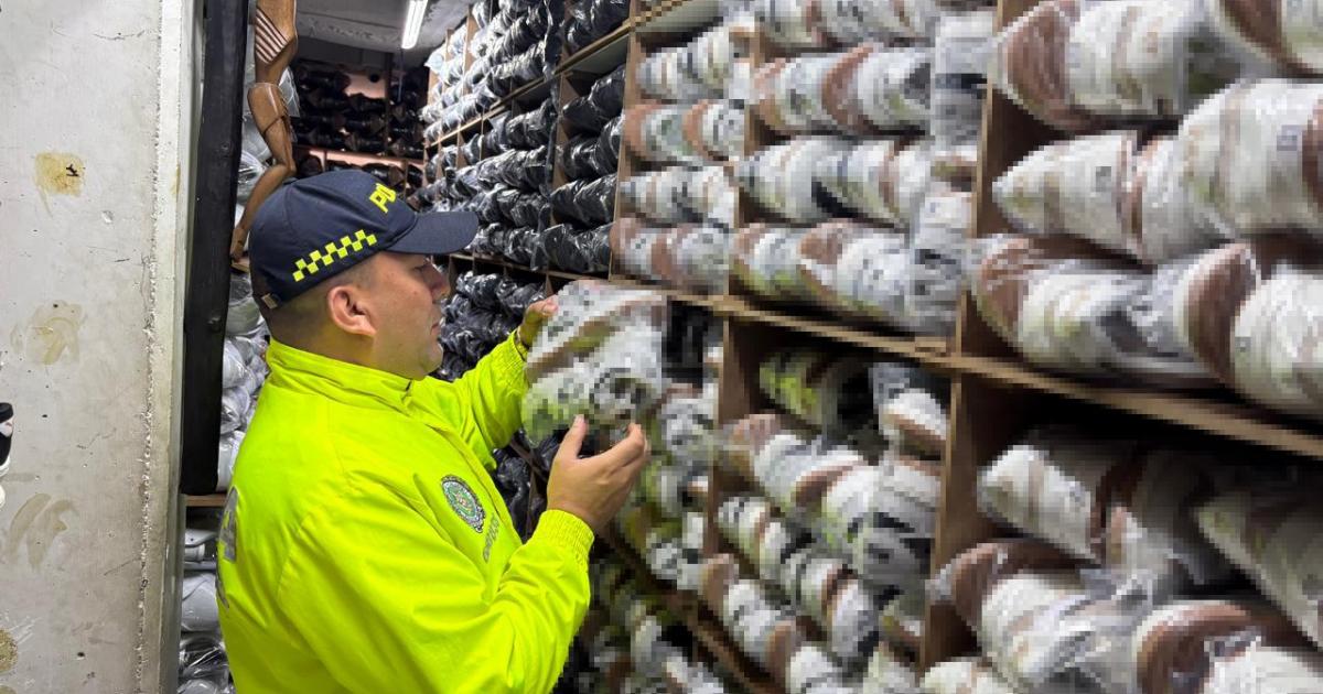 Noticias Medellín: Gorras y tennis: la millonaria mercancía de contrabando