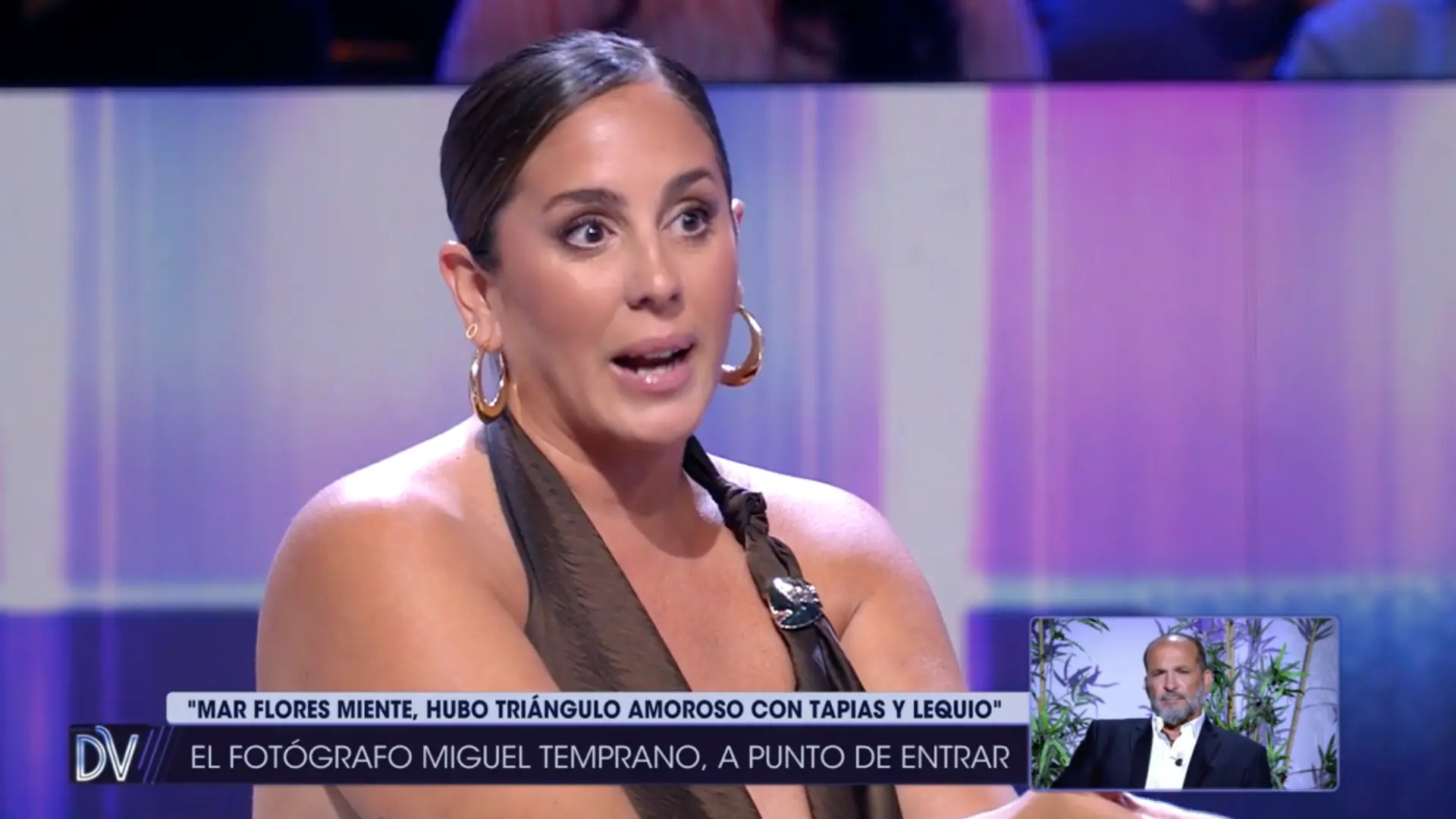 Anabel Pantoja evita a Marta Riesco mientras respondía a otros reporteros: "Pensé que sí me iba a atender"