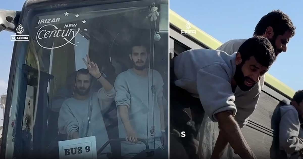 Como volver a nacer», los palestinos liberados por Israel se reúnen con sus familias