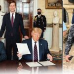 Los dos amigos y empresarios que Trump sentó en Egipto como negociadores de la paz en Gaza Los dos amigos y empresarios que Trump sentó en Egipto como negociadores de la paz en Gaza