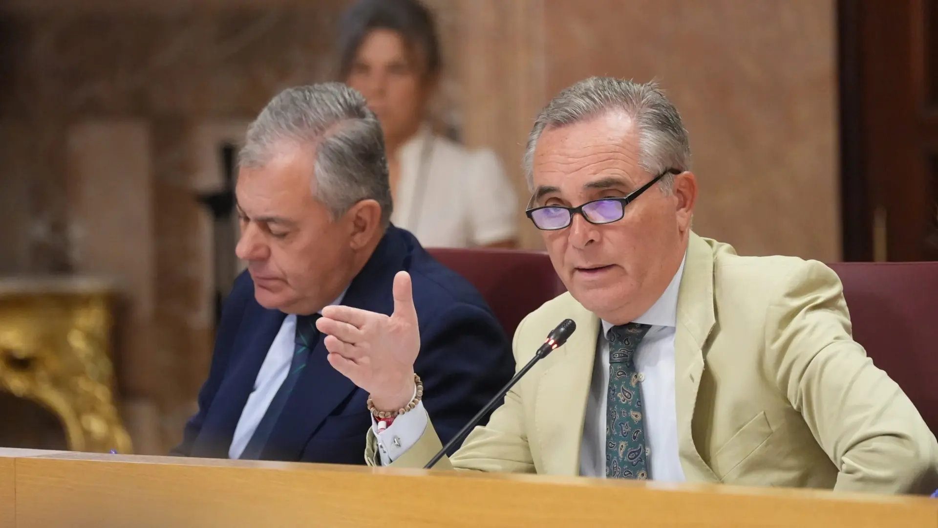 Sanz saca adelante otra bajada del IBI y la nueva tasa de grandes eventos pero vuelve a posponer la de basuras Sanz saca adelante otra bajada del IBI y la nueva tasa de grandes eventos pero vuelve a posponer la de basuras
