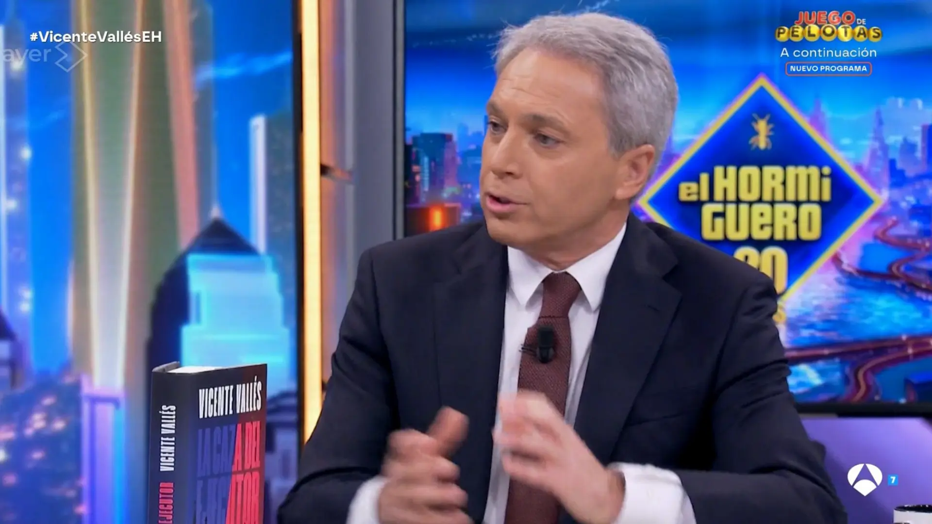 Vicente Vallés ironiza en 'El Hormiguero' sobre Pedro Sánchez: "Está en un buen momento" Vicente Vallés ironiza en 'El Hormiguero' sobre Pedro Sánchez: "Está en un buen momento"