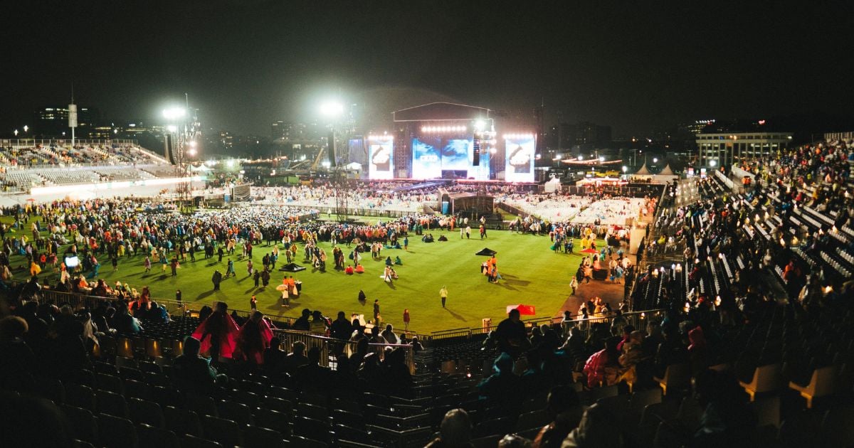 así se preparó para darle vida a dos grandes eventos en menos de 24 horas