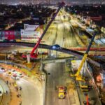 Autopista Sur, intransitable: cierran conectante de la 68 por un año