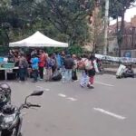 Instalan olla comunitaria frente a la Universidad Pedagógica, en calle 72