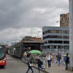 Cierran estación Calle 76 de Transmilenio en plena hora pico