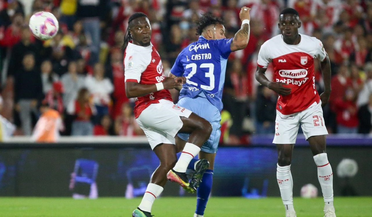 Millonarios le ganó a Santa Fe en El Campín; galería de fotos Millonarios le ganó a Santa Fe en El Campín; galería de fotos