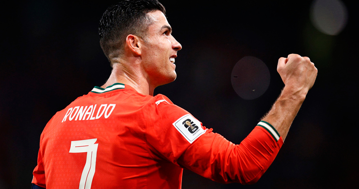 Cristiano Ronaldo marca doblete y bate un histórico récord en eliminatorias