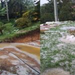 Antioquia: Cultivos afectados deja fuerte granizada en Guarne