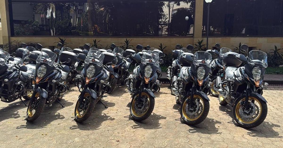 Noticias Antioquia: Fuerza Pública recibió motocicletas