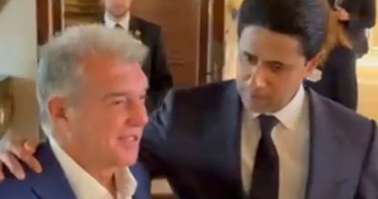 Al Khelaifi da la bienvenida a Laporta a la EFC y da por muerta la Superliga