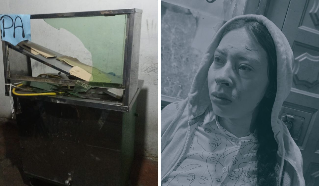 Vendedora fue agredida por deuda ajena: le rompieron el puesto de trabajo