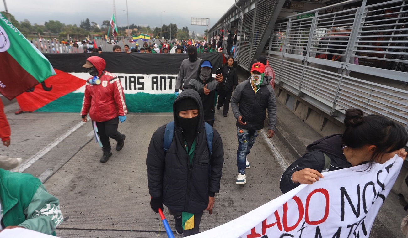 EN VIVO: Protestas en Bogotá este viernes 24 de octubre del 2025, minuto a minuto