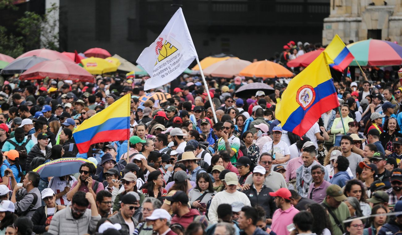 Bogotanos no descansan de las protestas: cronograma del 22 al 25 de octubre Bogotanos no descansan de las protestas: cronograma del 22 al 25 de octubre