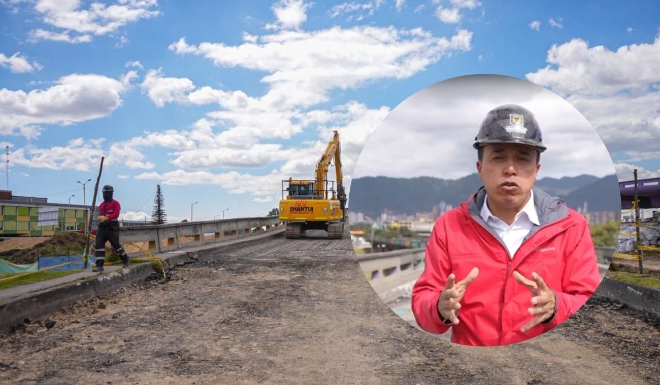 Puentes al piso en segundos: obra en av. Américas con un año de ventaja