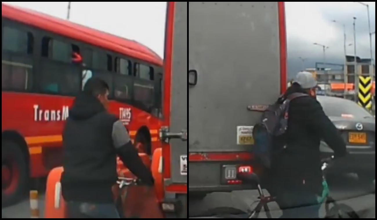Nueva modalidad de robo a conductores en Bogotá: no confíe de «ciclistas»