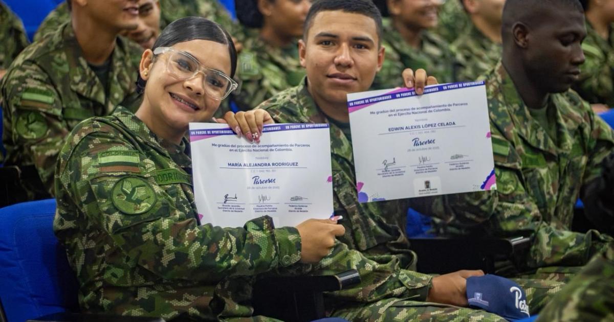 Noticias Medellín: Programa Parceros de Medellín: 147 exsoldados Noticias Medellín: Programa Parceros de Medellín: 147 exsoldados