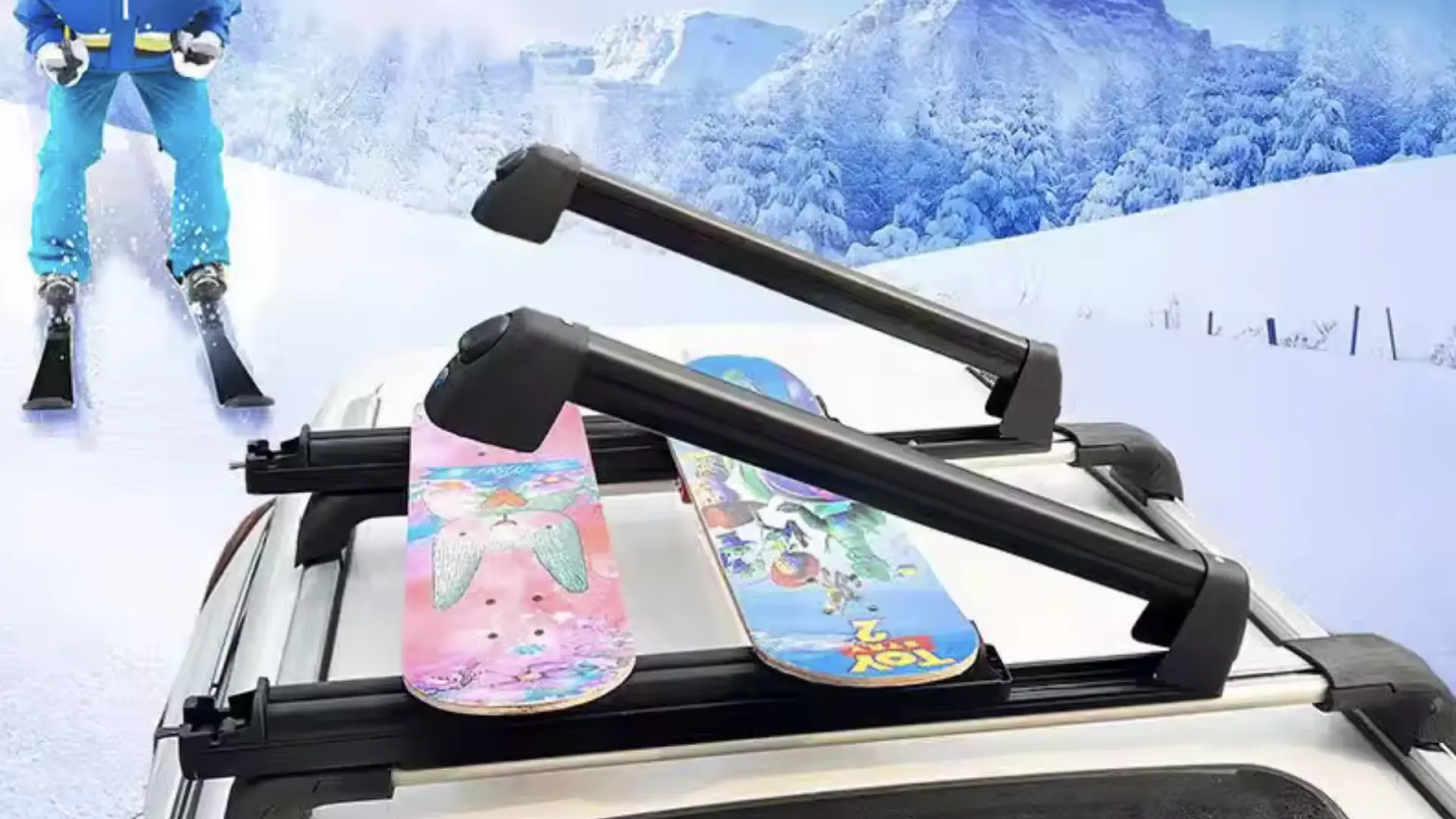Adelántate a la temporada de nieve con este portaesquís barato de fácil instalación Adelántate a la temporada de nieve con este portaesquís barato de fácil instalación