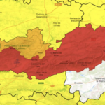 Alerta roja en Ávila, Cáceres y el Sistema Central por lluvia extrema y riesgo de inundaciones por la borrasca Claudia