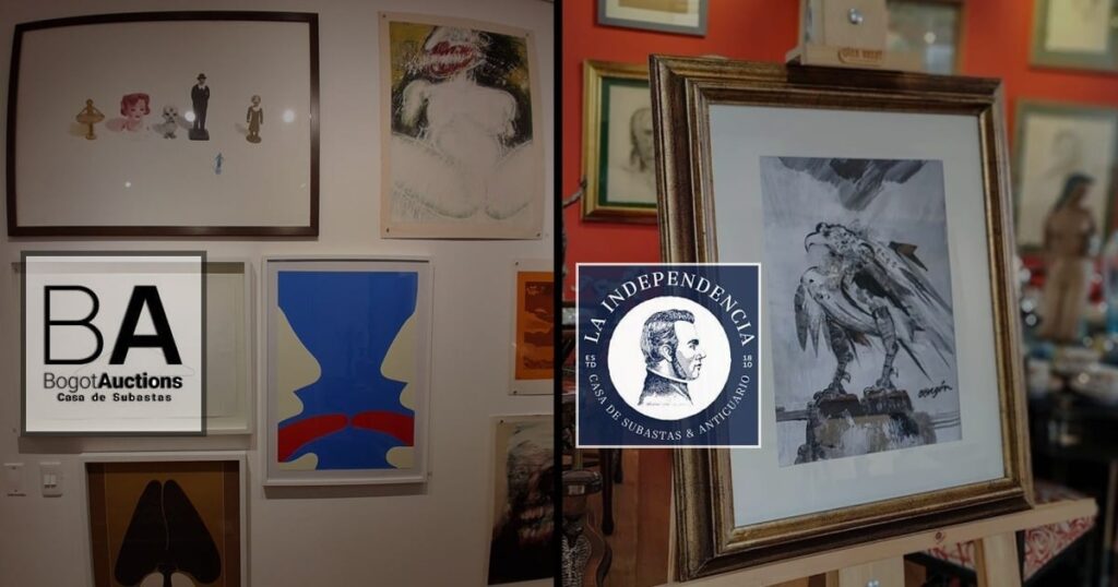 Así se mueve la compra y venta de obras de arte en las dos casas de subastas más conocidas de Bogotá Así se mueve la compra y venta de obras de arte en las dos casas de subastas más conocidas de Bogotá