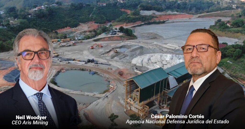 Colombia se salvó de tener que reconocerle USD 380 Millones a la minera canadiense con Aris Mining Colombia se salvó de tener que reconocerle USD 380 Millones a la minera canadiense con Aris Mining