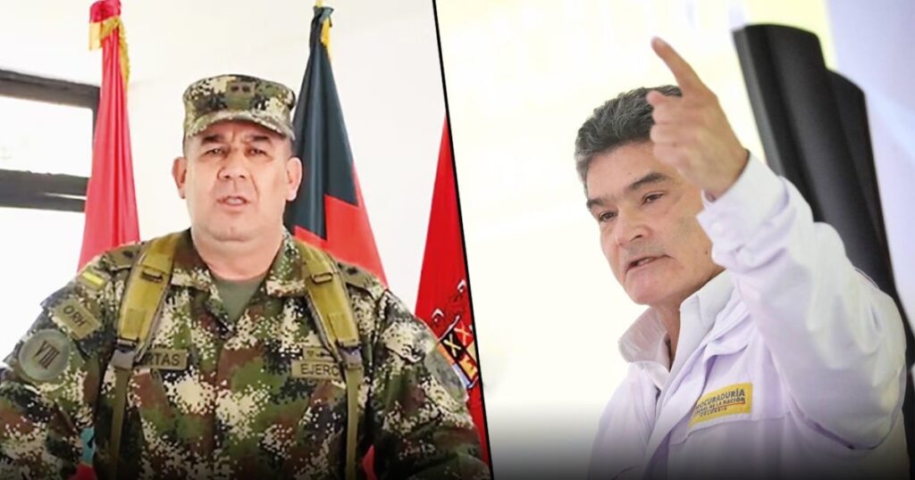 El procurador Gregorio Eljach entra a pesar en la infiltración de Calarca, y suspende a altos funcionarios El procurador Gregorio Eljach entra a pesar en la infiltración de Calarca, y suspende a altos funcionarios