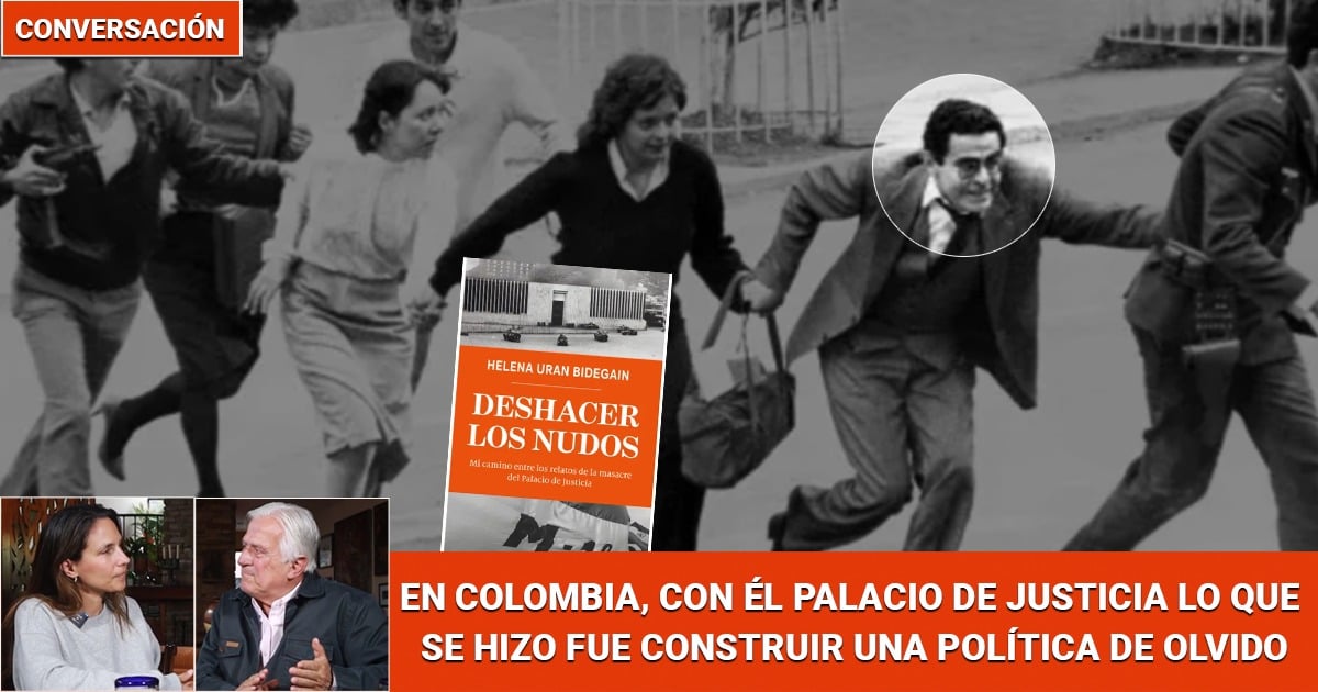 Helena Urán rompe el silencio con un libro que reabre las heridas del Palacio de Justicia Helena Urán rompe el silencio con un libro que reabre las heridas del Palacio de Justicia