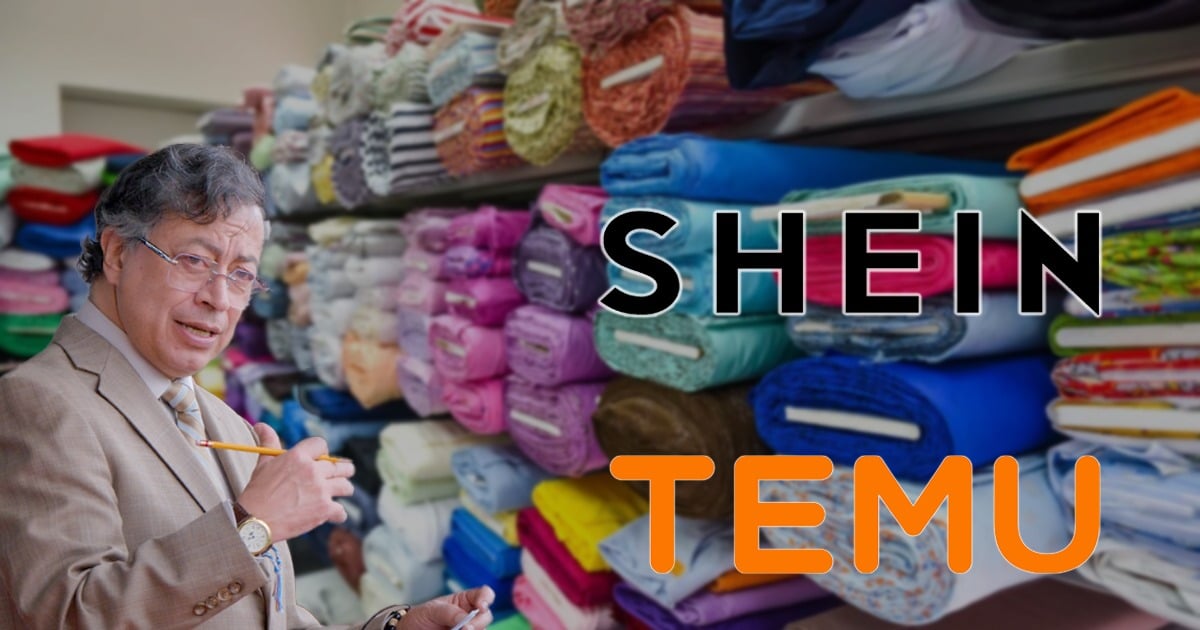 La frenada de Petro a Temu y Shein que ayudará a los confeccionistas colombianos