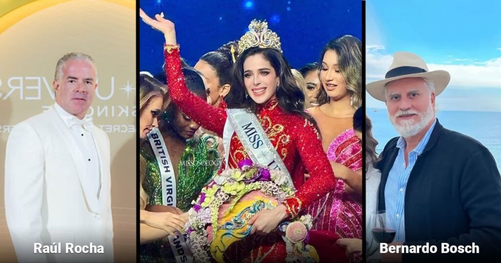 Los presuntos negocios del papá de la nueva Miss Universo con el CEO de la organización que enlodan la corona de México Los presuntos negocios del papá de la nueva Miss Universo con el CEO de la organización que enlodan la corona de México