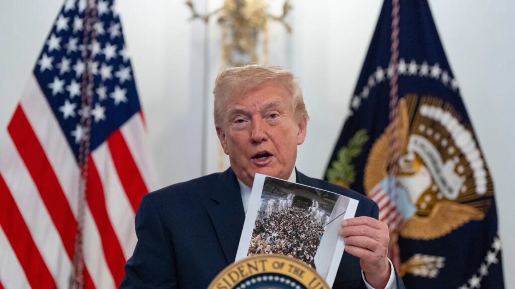 Trump avisa que «empezará a detener» el avance de narcotraficantes de Venezuela por tierra Trump avisa que «empezará a detener» el avance de narcotraficantes de Venezuela por tierra