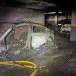 Un incendio en un garaje de Colmenar Viejo obliga a desalojar a 150 personas