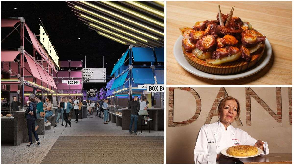 Así es el Bernabéu Market: 8 millones de inversión, una cava giratoria y más de 20 marcas como Casa Dani o Joselito