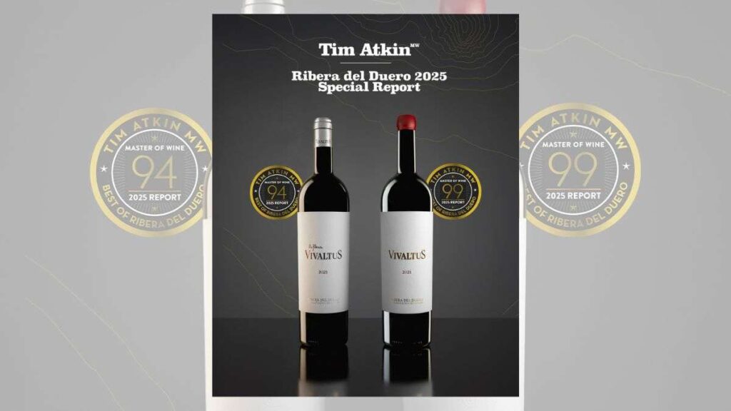 Vivaltus 2021 logra 99 puntos de Tim Atkin y se consolida entre los mejores vinos de Ribera del Duero Vivaltus 2021 logra 99 puntos de Tim Atkin y se consolida entre los mejores vinos de Ribera del Duero