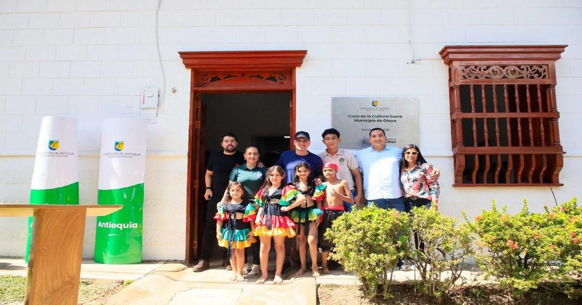 Noticias Antioquia: Casa de la Cultura de Olaya, modernizada Noticias Antioquia: Casa de la Cultura de Olaya, modernizada