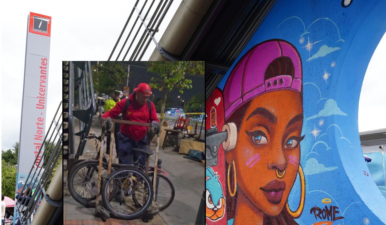 Distrito apretó en el Portal Norte: vendedores quedaron viendo un chispero