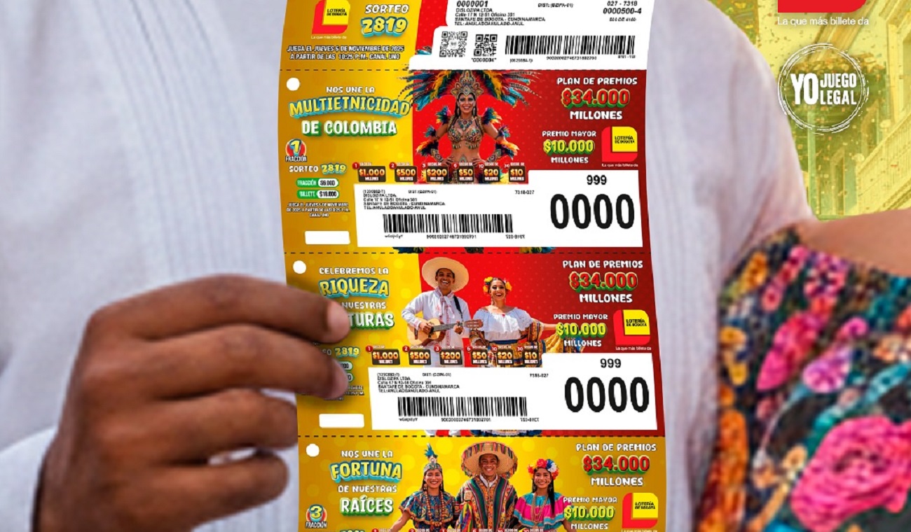 Sorteo de la Lotería de Bogotá 6 de noviembre 2025; resultados y ganadores