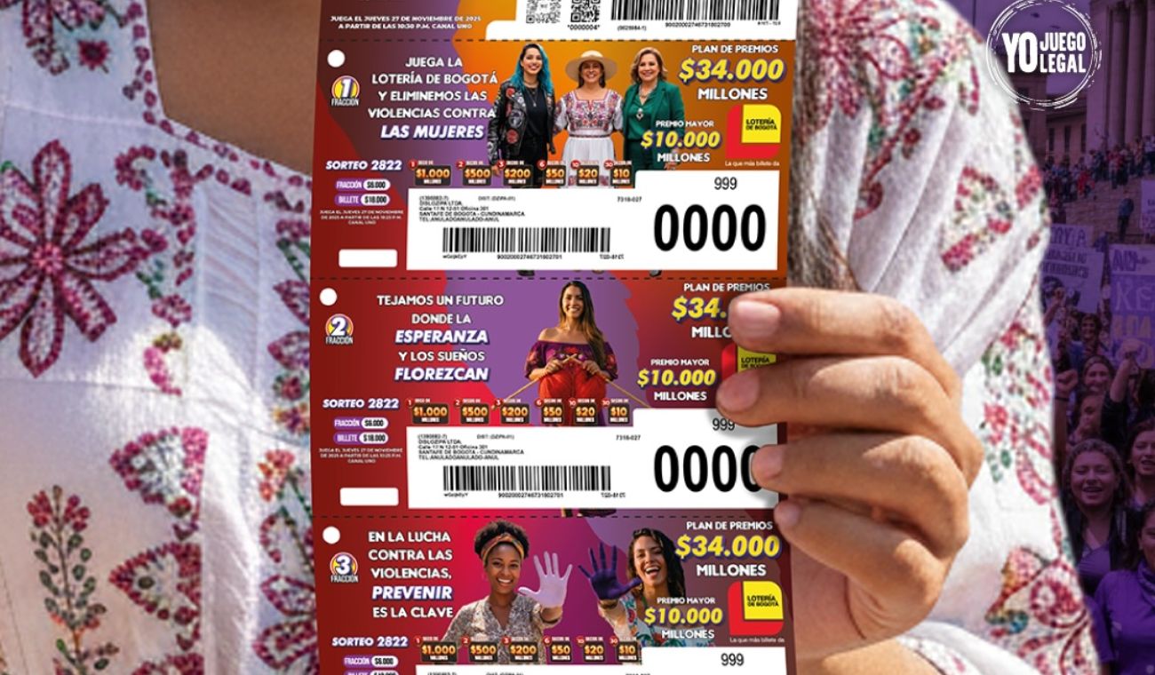 Lotería de Bogotá HOY: resultados del 27 de noviembre de 2025