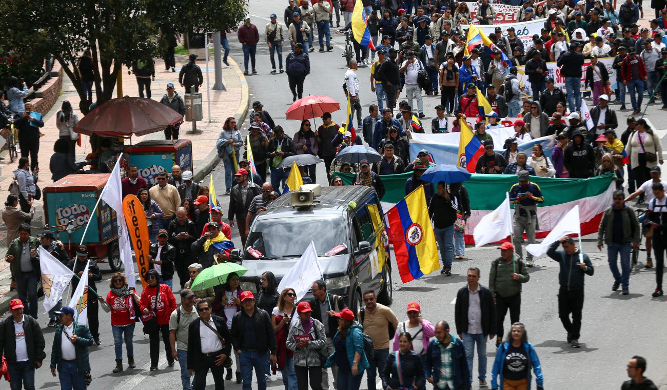 Manifestaciones en Bogotá esta semana: se vienen protestas del 21N