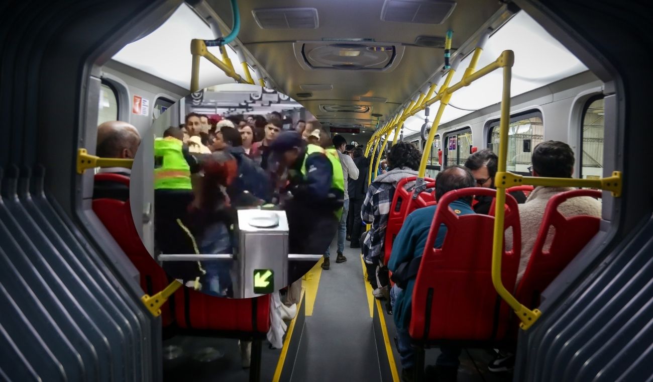 TransMilenio se convirtió ring de boxeo: vigilante se fue a las manos con usuario
